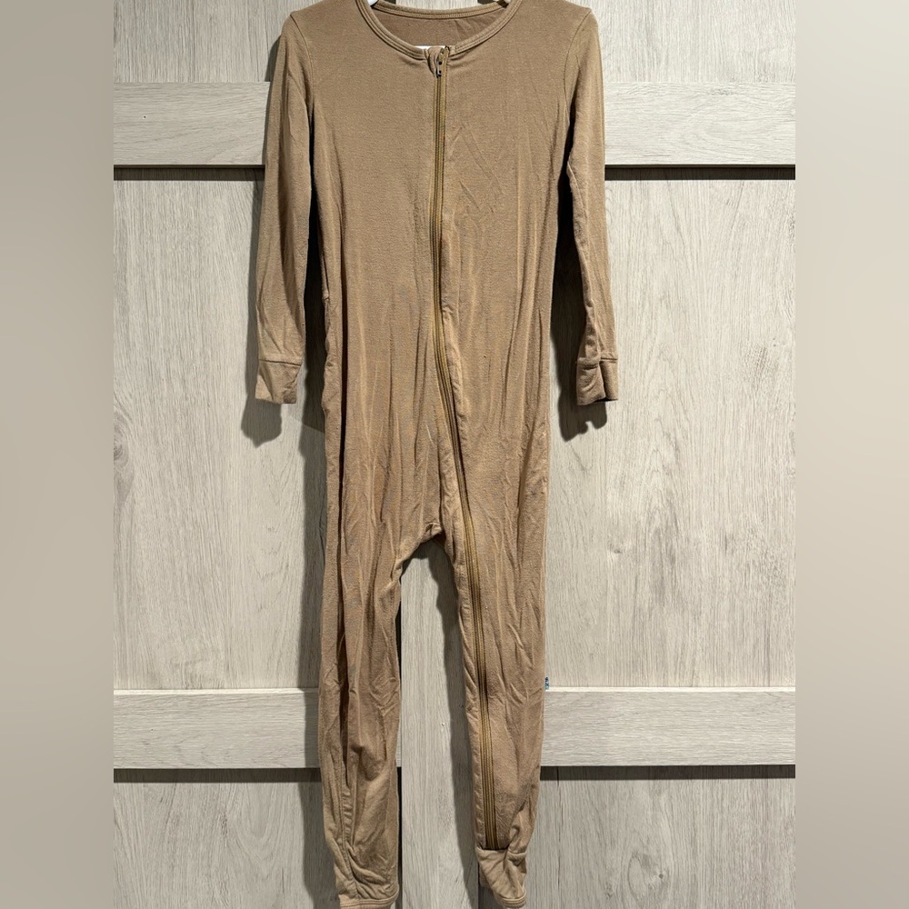 Kickee Pants Brown Kids One Piece Footie